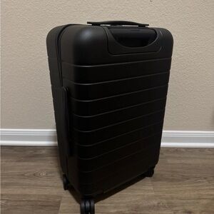 Away Matte Black Rolling Suitcase